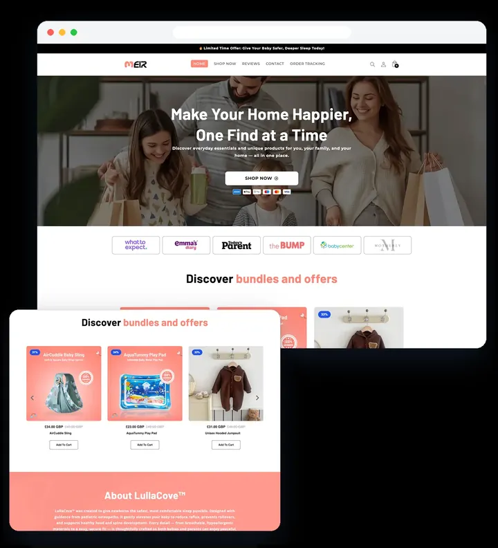 Official Meir website by TechGenix IT